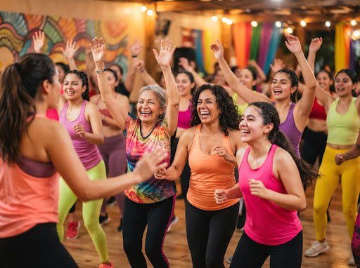 Clase de Zumba en Meteoro, Acolman